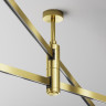 Крепление потолочное двойное MAYTONI SHORT FLARITY TRA156С-D1-BS 78мм латунь TRA156C-D1-BS